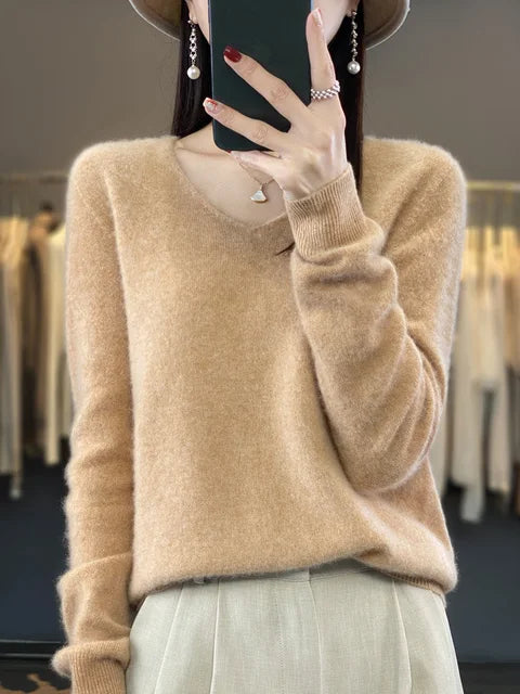 Elena | Pull cachemire col rond (kopie)