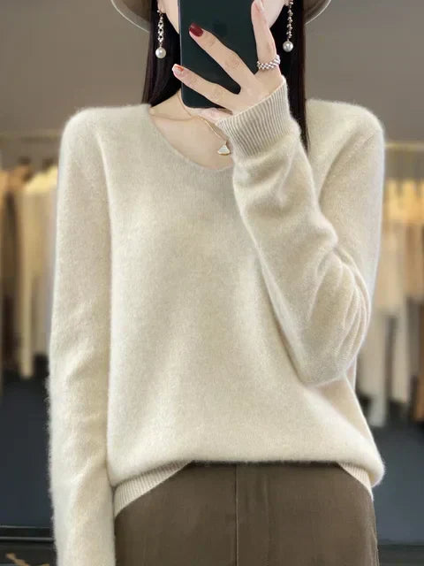 Elena | Pull cachemire col rond (kopie)