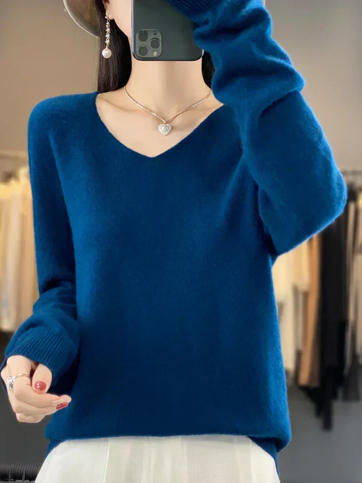 Elena | Pull cachemire col rond (kopie)