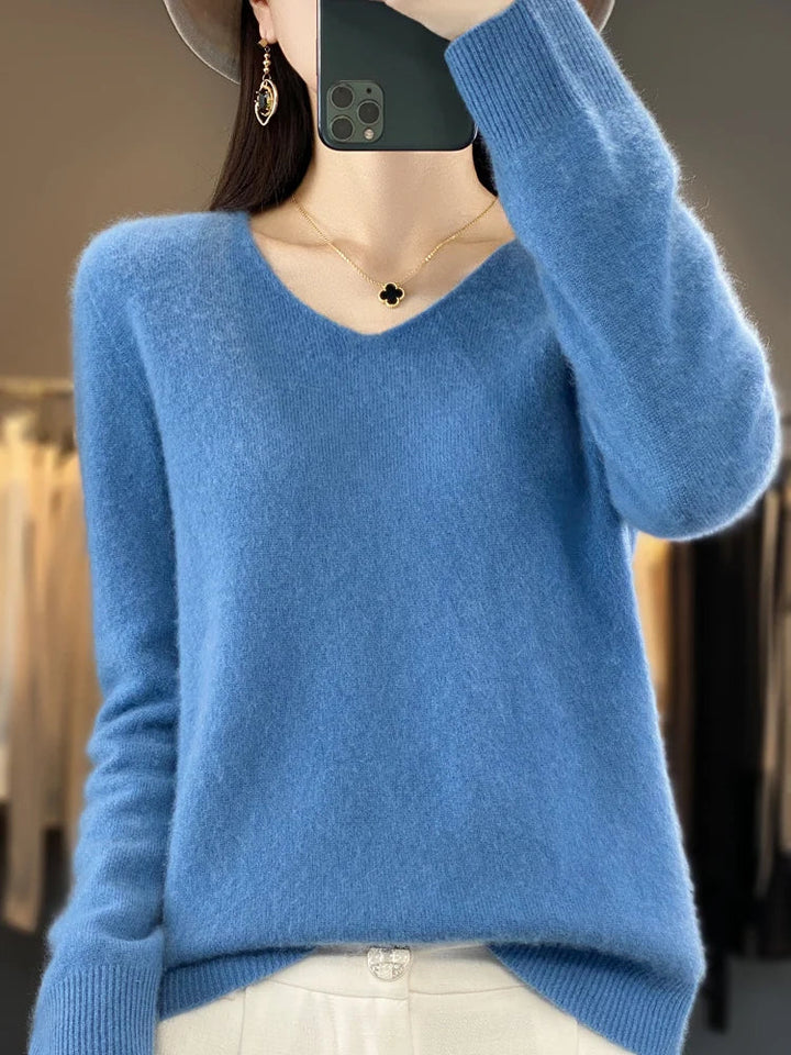 Elena | Pull cachemire col rond (kopie)