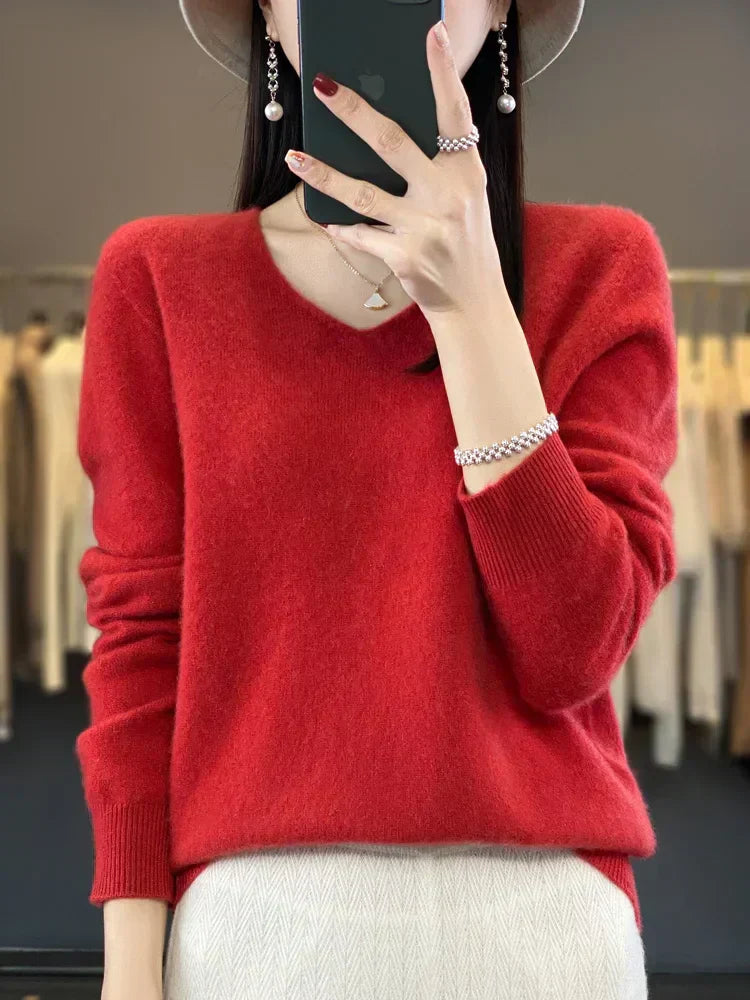 Elena | Pull cachemire col rond (kopie)