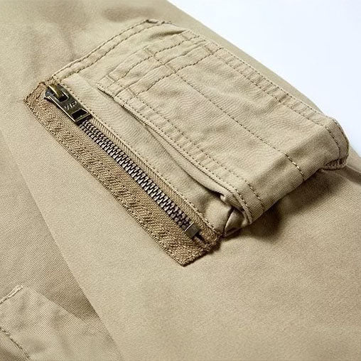 Ribbed Bomber Jacket