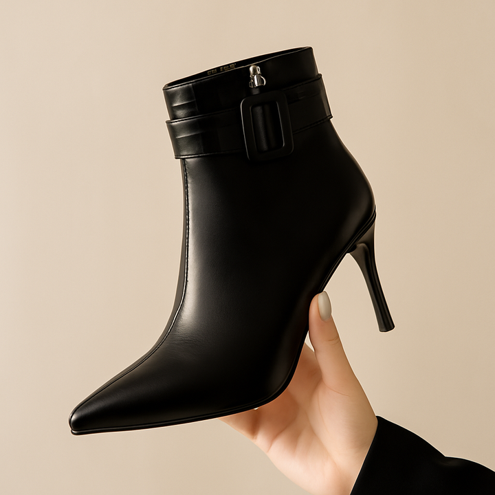 Sharon | Leather Boots