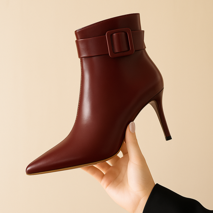 Sharon | Leather Boots