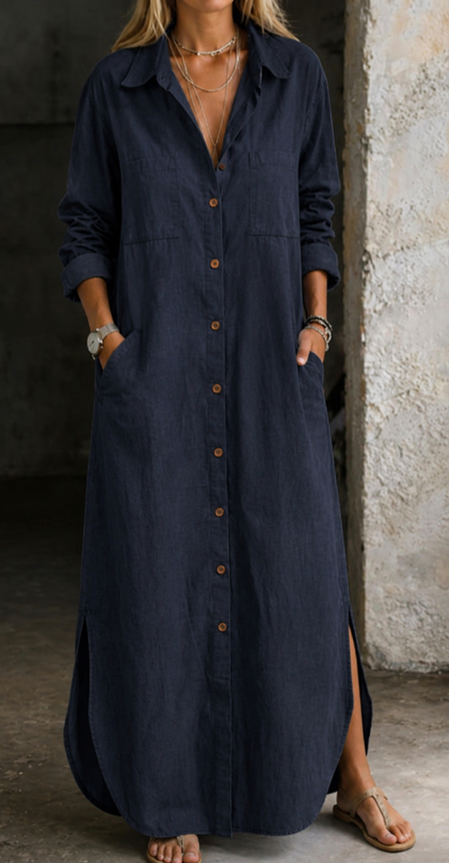 Button Down Dress