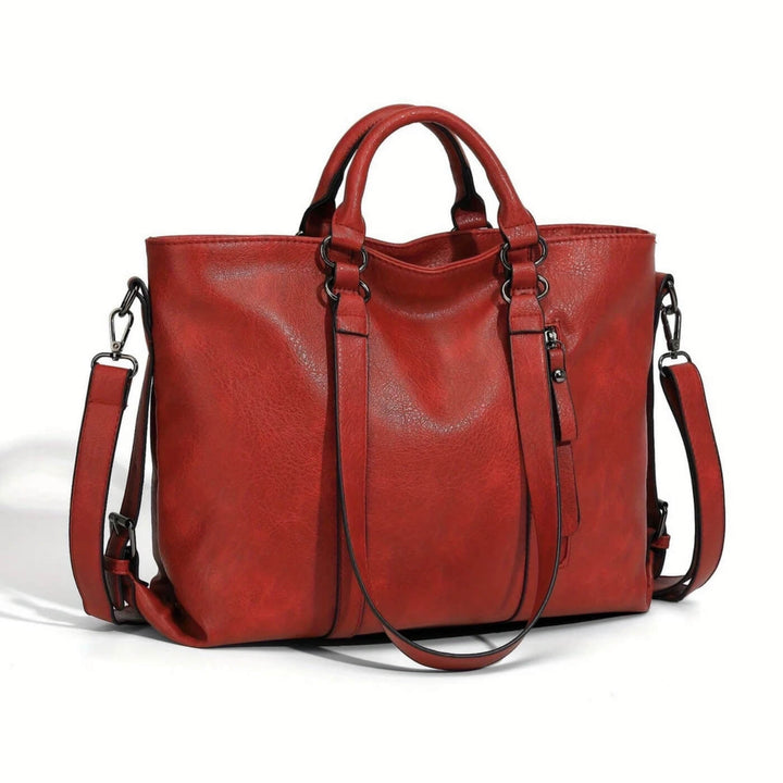Utility Oil-Wax Leather Tote Bag