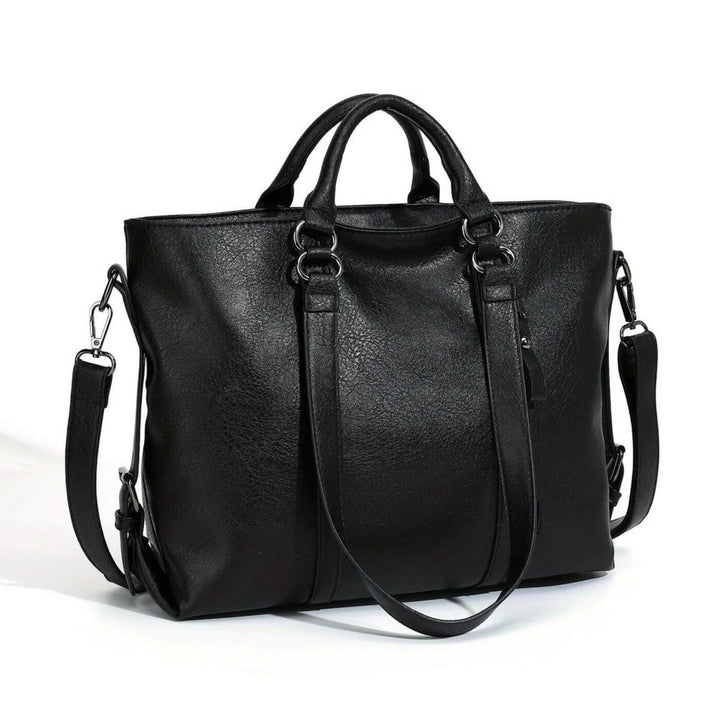 Utility Oil-Wax Leather Tote Bag