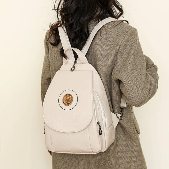 Vintage Leather Backpack
