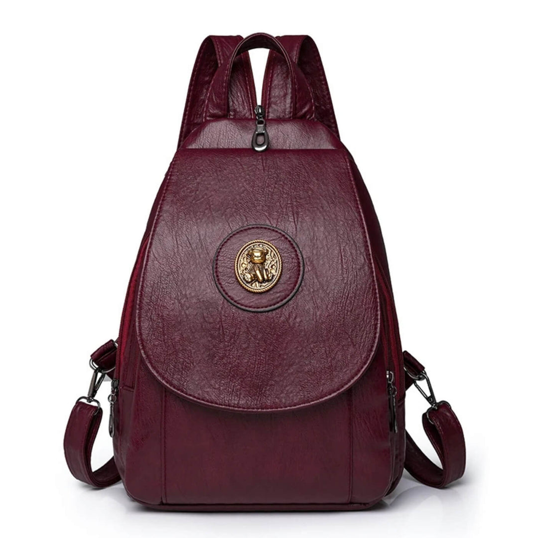 Vintage Leather Backpack