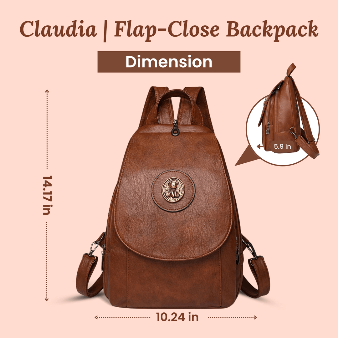 Vintage Leather Backpack
