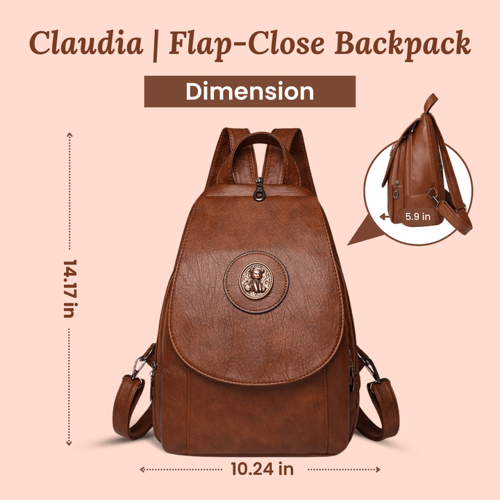 Vintage Leather Backpack