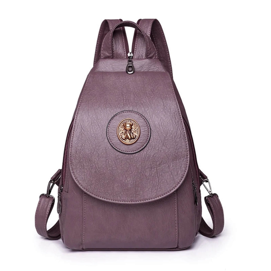 Vintage Leather Backpack