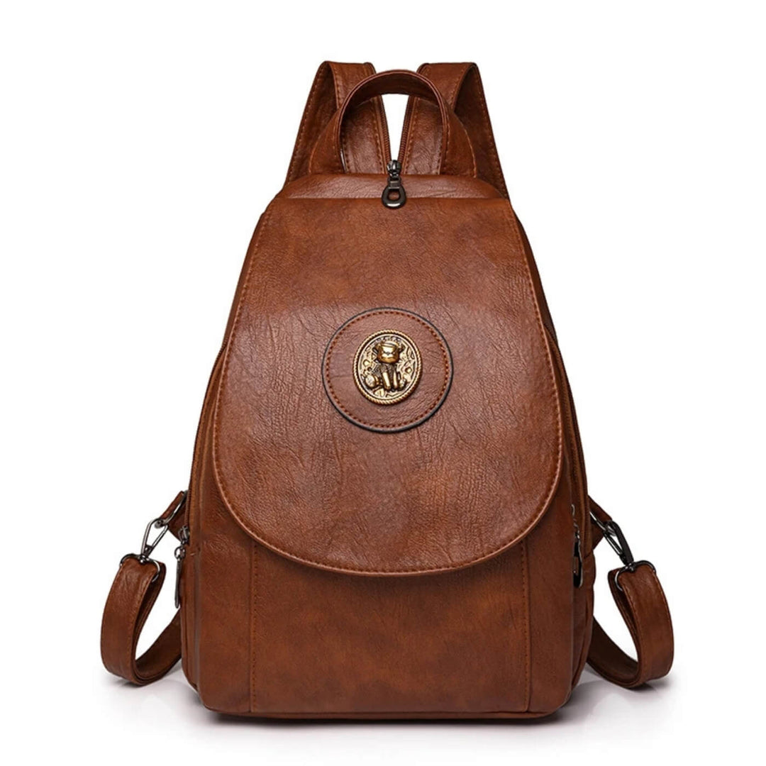 Vintage Leather Backpack