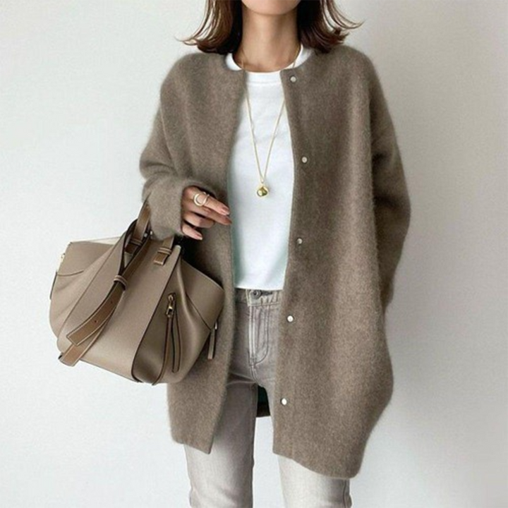 Long Cashmere Cardigan