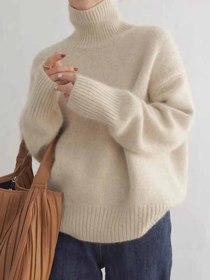 Cashmere Roll-Neck Jumper