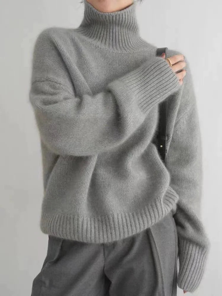 Cashmere Roll-Neck Jumper