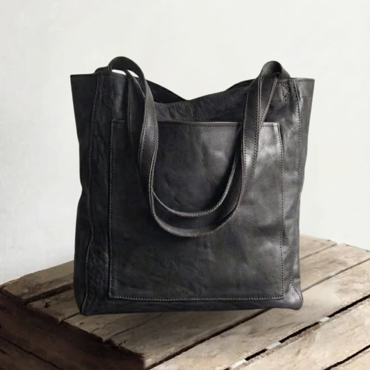 Classic Leather Tote Bag