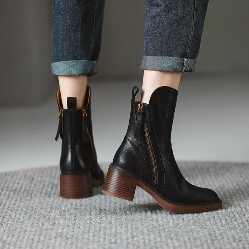 Diane | Leather Boots