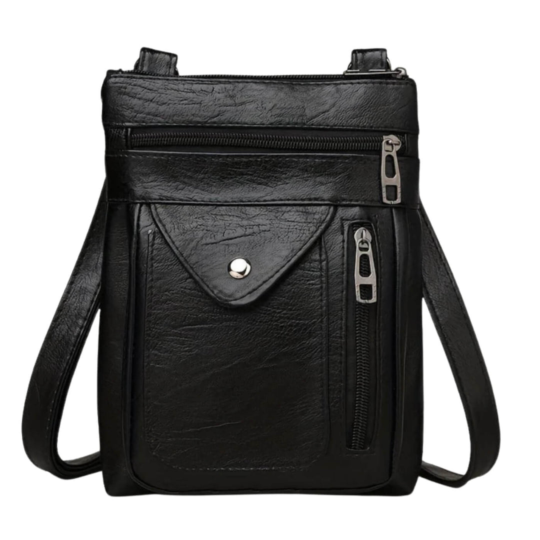 Slim Leather Crossbody Bag