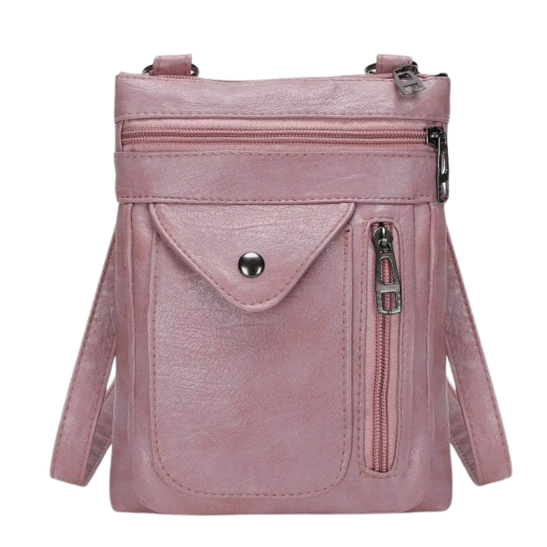Slim Leather Crossbody Bag