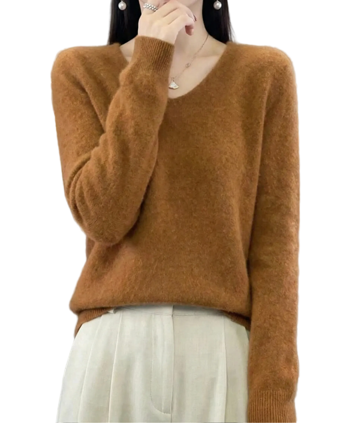 Elena | Pull cachemire col rond (kopie)