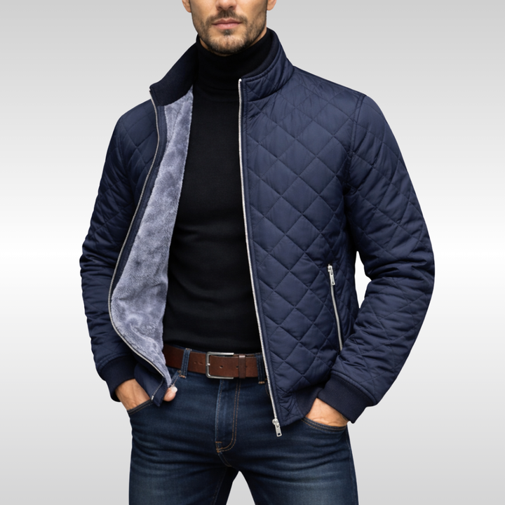 Fleece Lined Quilted Jacket