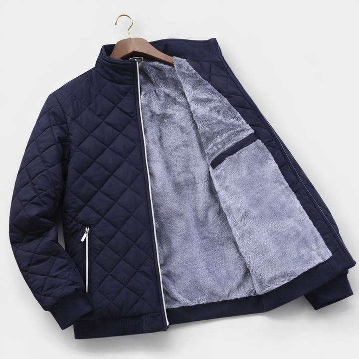 Fleece Lined Quilted Jacket