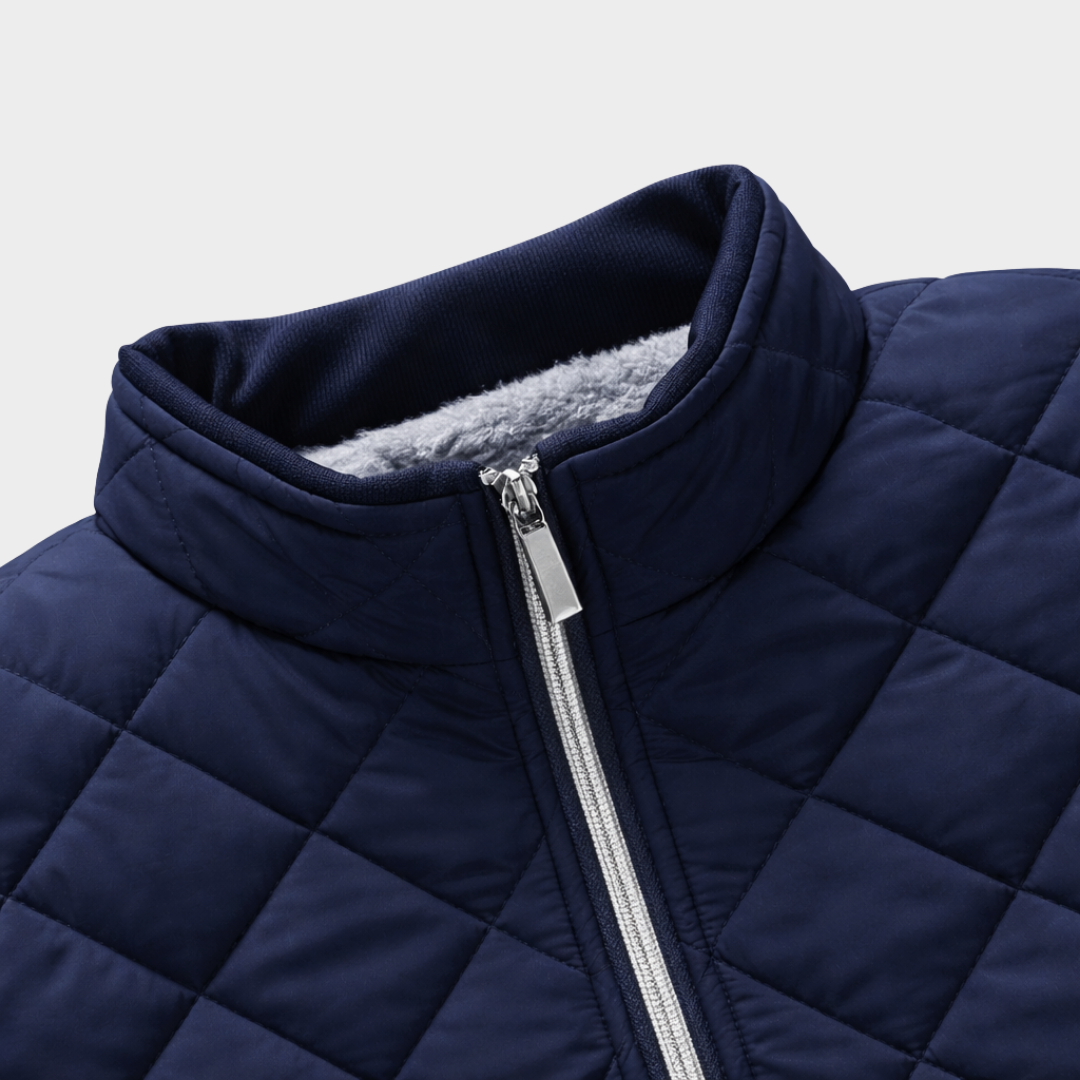 Fleece Lined Quilted Jacket