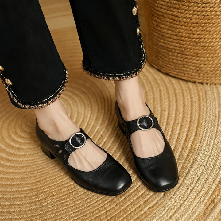 Leather Court Shoes