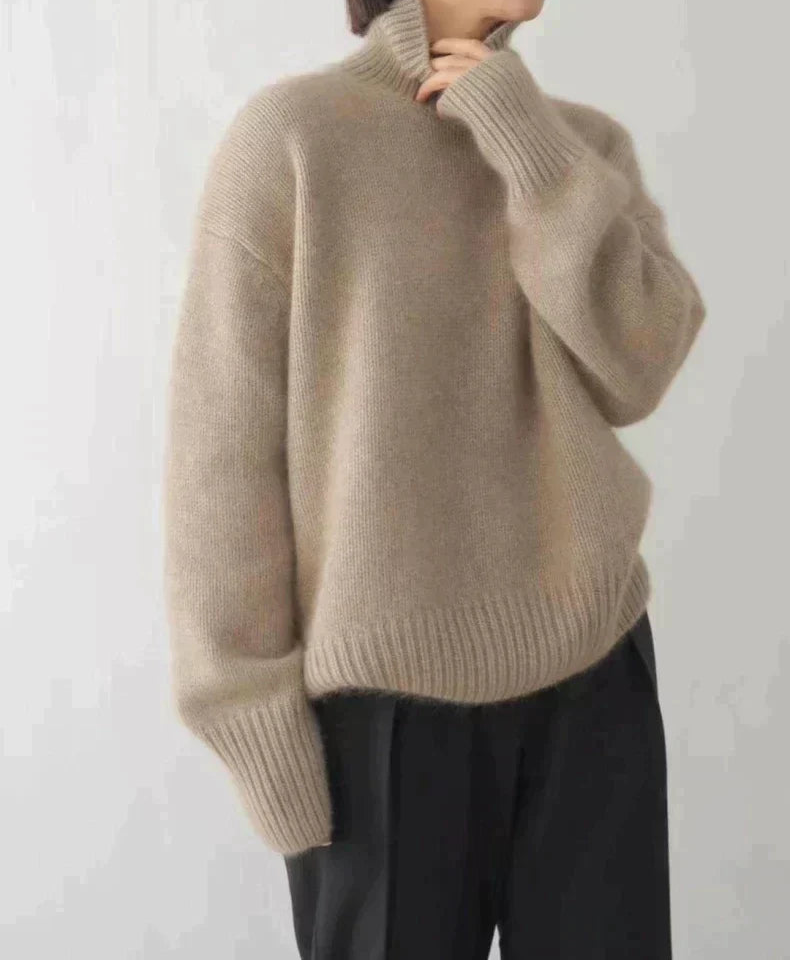 Cashmere Roll-Neck Jumper