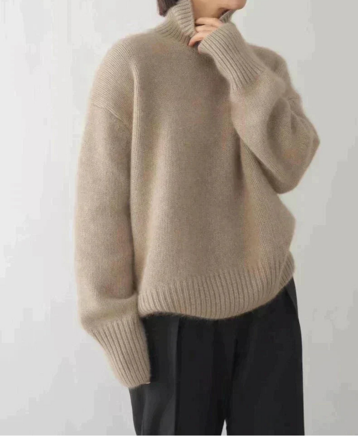 Cashmere Roll-Neck Jumper