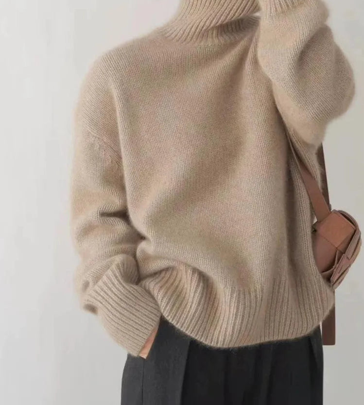 Cashmere Roll-Neck Jumper