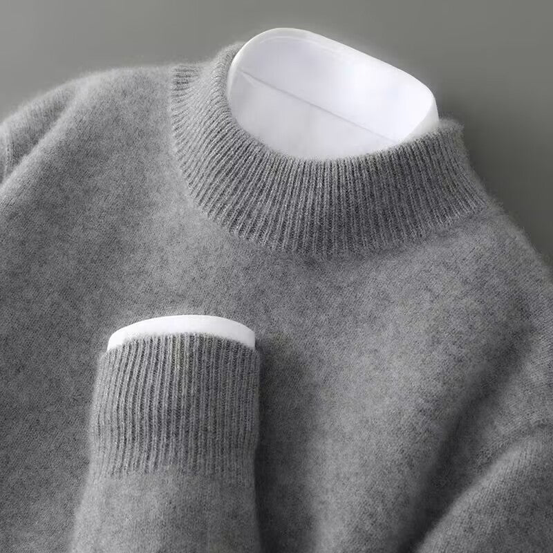 Cashmere Mock Neck Jumper
