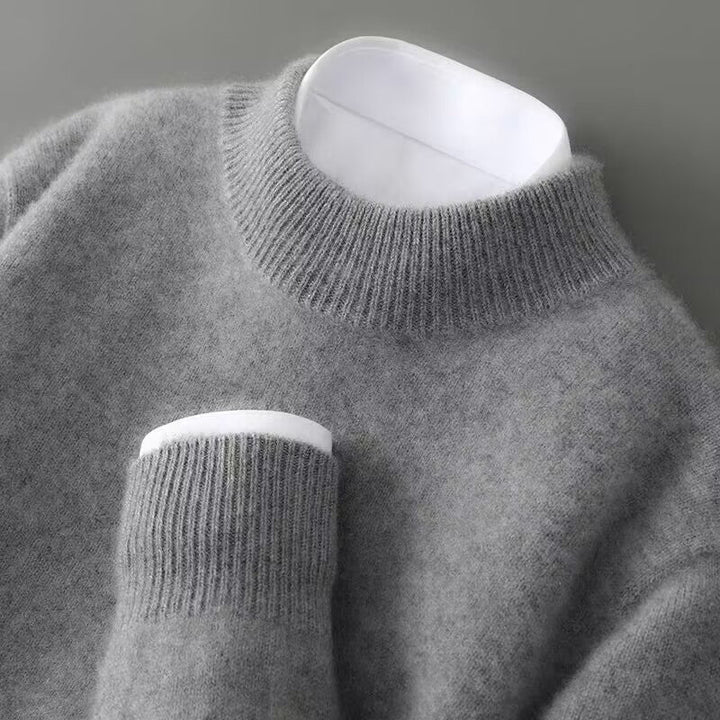 Cashmere Mock Neck Jumper