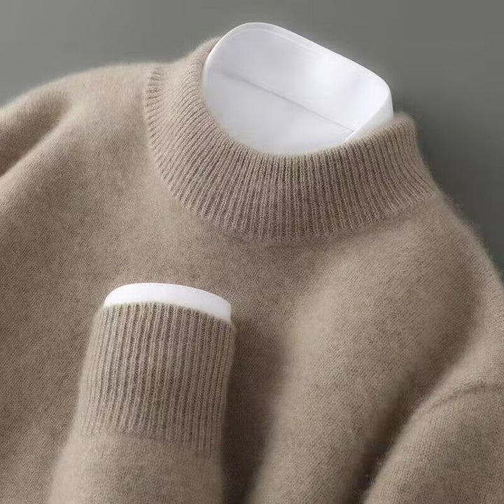 Cashmere Mock Neck Jumper