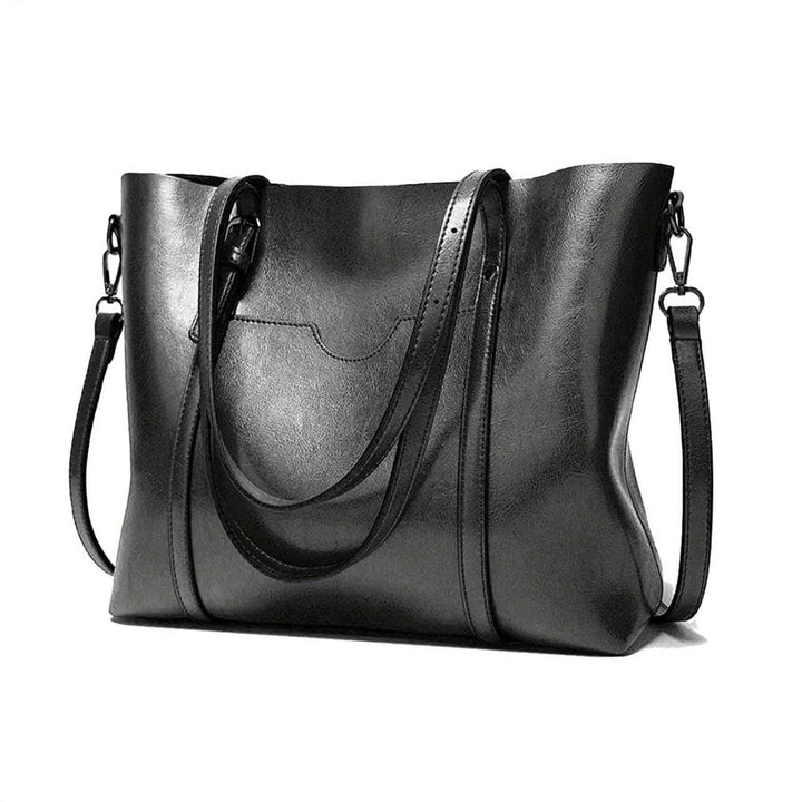Everyday Oil-Wax Leather Tote Bag