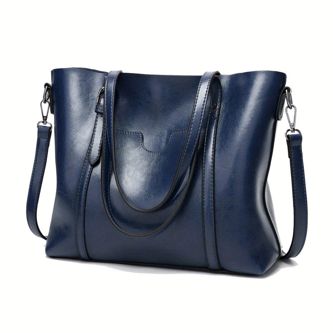 Everyday Oil-Wax Leather Tote Bag
