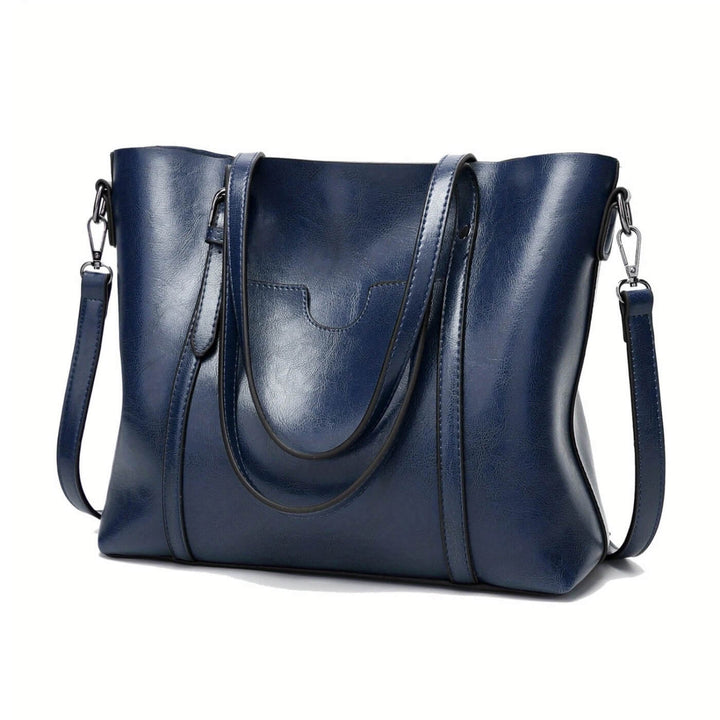 Everyday Oil-Wax Leather Tote Bag