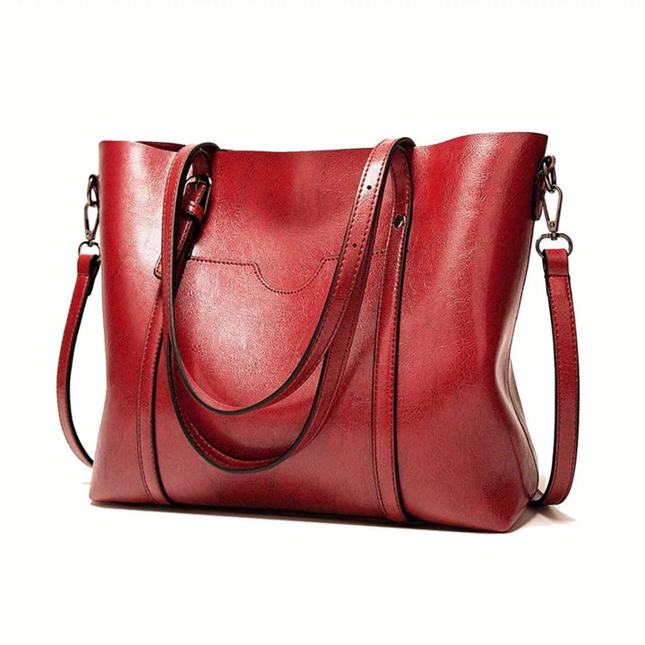 Everyday Oil-Wax Leather Tote Bag
