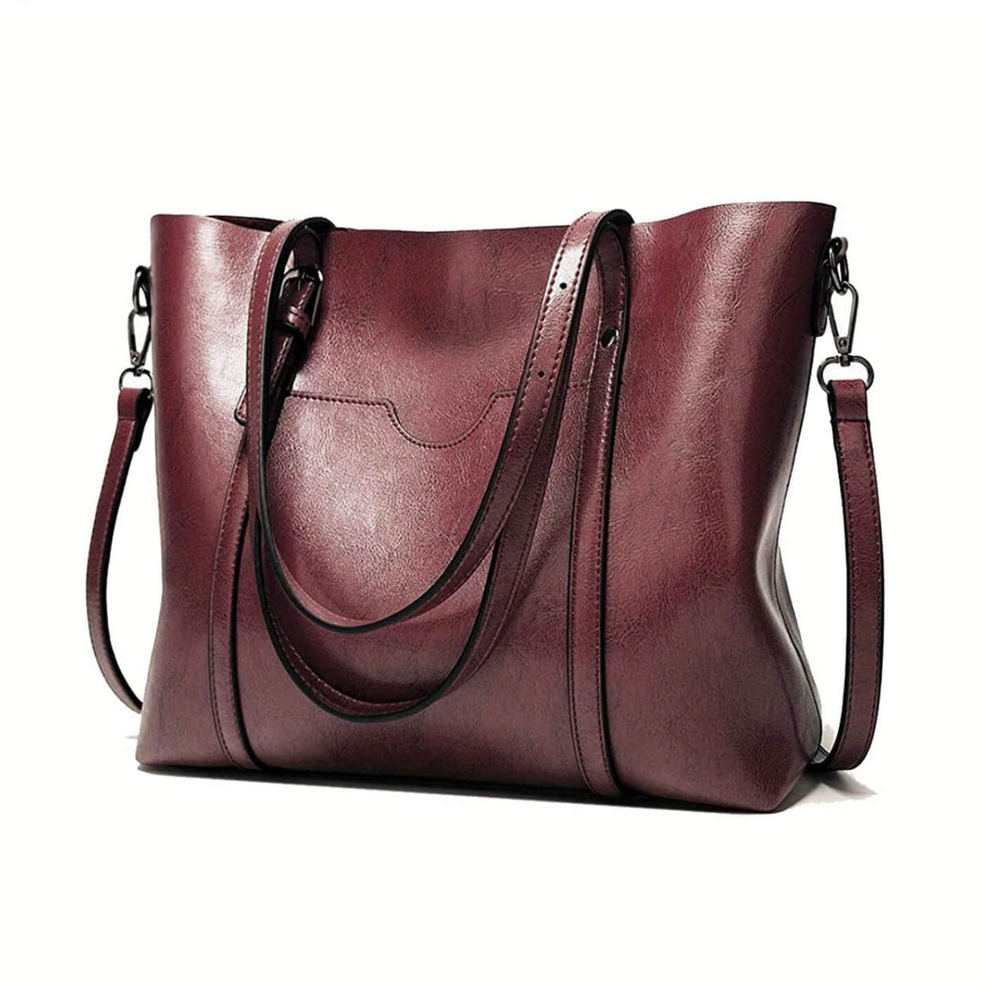 Everyday Oil-Wax Leather Tote Bag