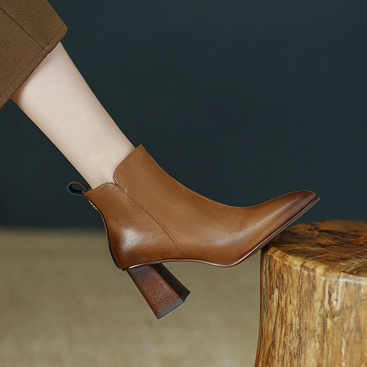 Annette | Leather Boots