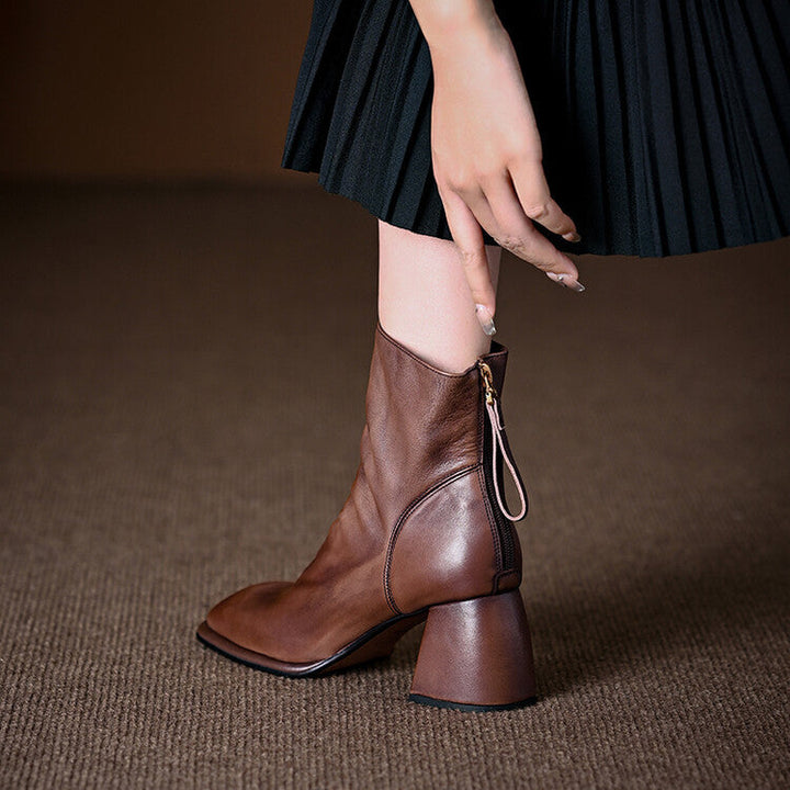Kathryn | Leather Boots