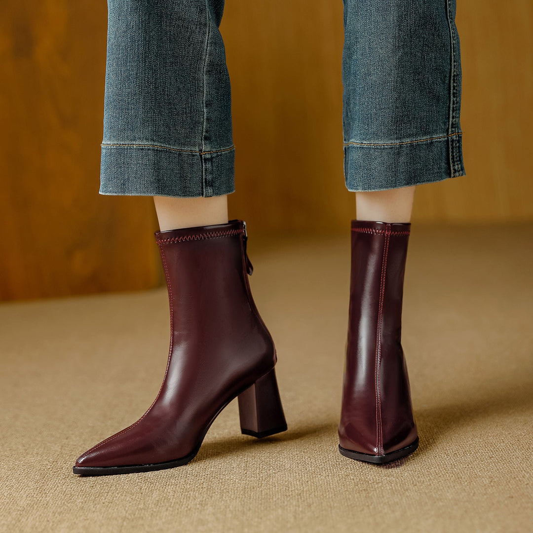 Pamela | Leather Boots