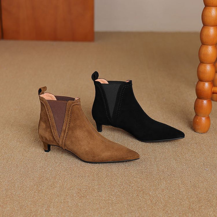 Heather | Suede Boots