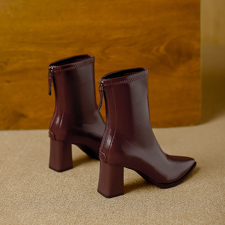 Pamela | Leather Boots