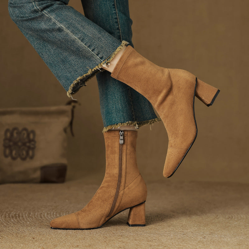 Gail | Suede Boots