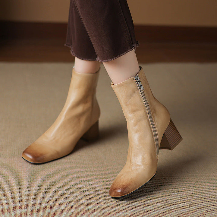 Bernadette | Leather Boots