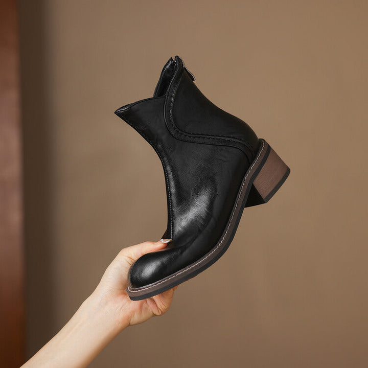 Lynette | Leather Boots