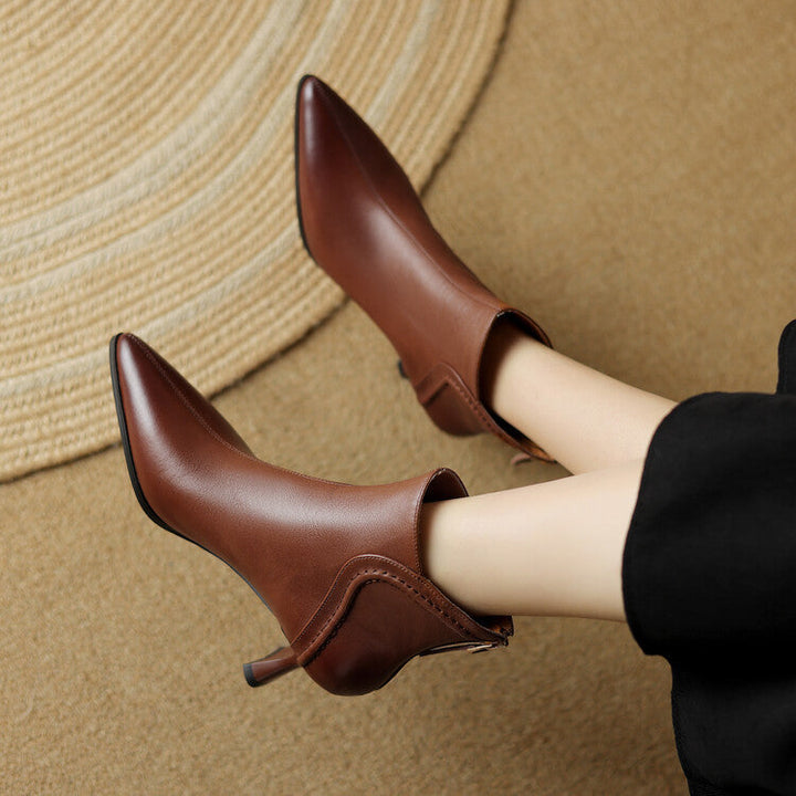 Noelene | Leather Boots
