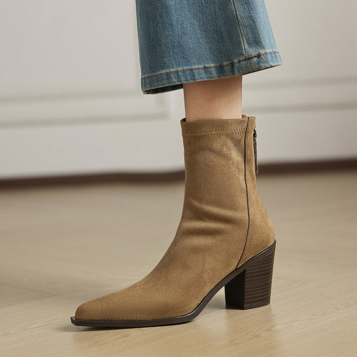 Coralie | Suede Boots